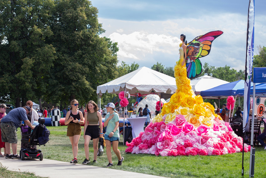 There were plenty of Instagram-worthy spots at the Wheat Ridge Carnation Festival.